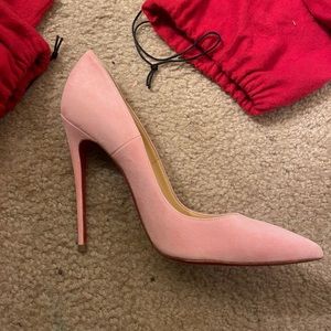Light Pink Suede So Kate Louboutin